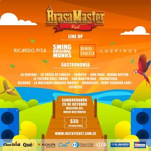 Brasamaster Fest - Sábado 29 Oct