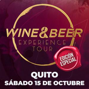 Wine & Beer Experience <br> Sabado 15 Oct